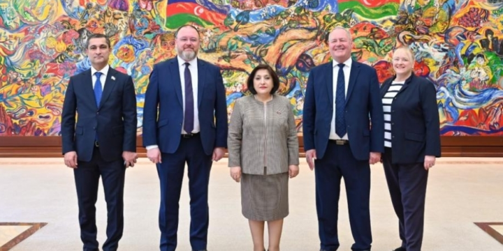 Speaker Sahiba Gafarova meets with Head of UK-Azerbaijan inter-parliamentary friendship group