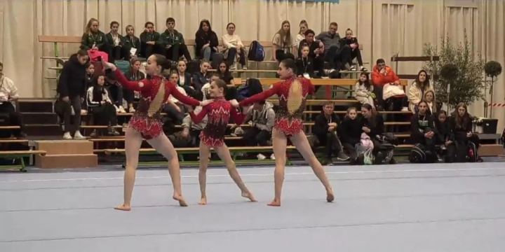 Azerbaijani acrobatic gymnasts advance to final of 2023 FIG World Cup Acrobatic Gymnastics in Belgium