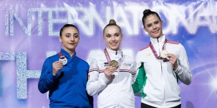 Azerbaijani gymnast wins silver in France