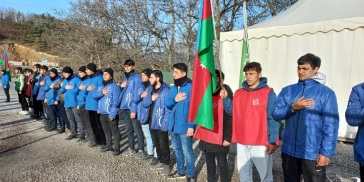 Peaceful protest of Azerbaijani eco-activists on Lachin–Khankendi road enters 120th day