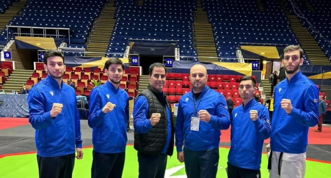 Azerbaijani taekwondo fighters claim three medals in Romania