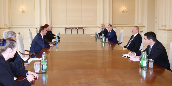 President Ilham Aliyev received OSCE Chairman-in-Office