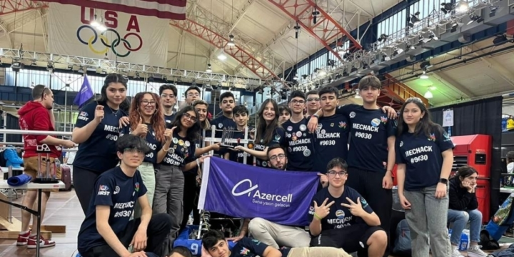 Young roboticists of Azerbaijan qualified for Championship in US