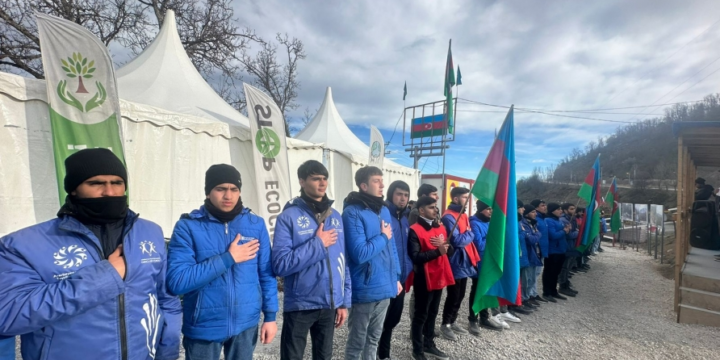 Peaceful protest of Azerbaijani eco-activists on Lachin–Khankendi road enters 124th day