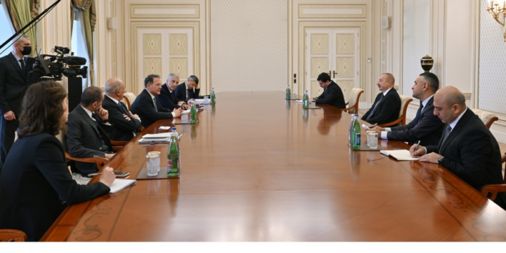 President Ilham Aliyev received Deputy Minister of Foreign Affairs and International Cooperation of Italy