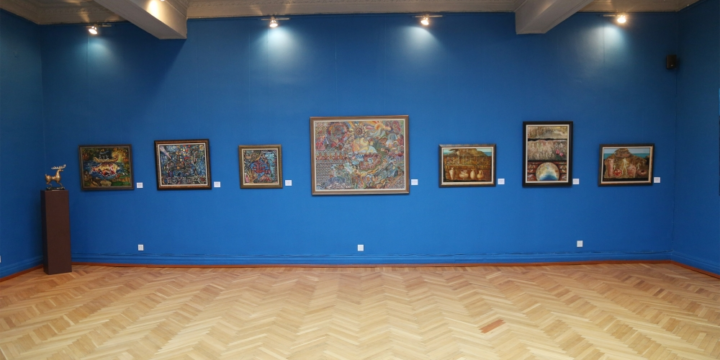 Muzey Mərkəzində “Qobustan qayaüstü təsvirləri incəsənətdə” adlı sərgi açılıb