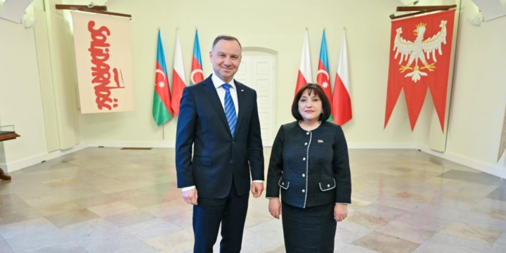 Speaker of Azerbaijan`s Parliament meets with Polish President