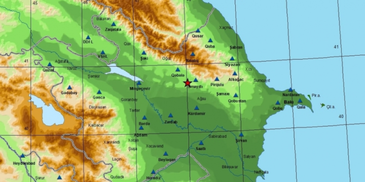 Magnitude 3.6 quake strikes Azerbaijan’s Ismayilli district