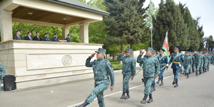 “Sərhəd” hərbi-idman oyunlarının final mərhələsinin açılış mərasimi olub