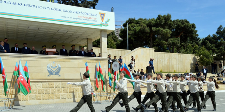 “Şahin” hərbi-idman oyununun Bakı şəhəri üzrə zona mərhələsi keçirilib