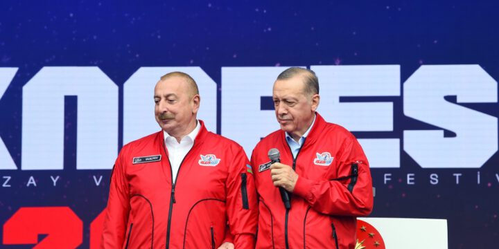 Türkiyə Prezidenti Kahramanmaraşda təməli qoyulan evlərə görə Prezident İlham Əliyevə təşəkkür edib