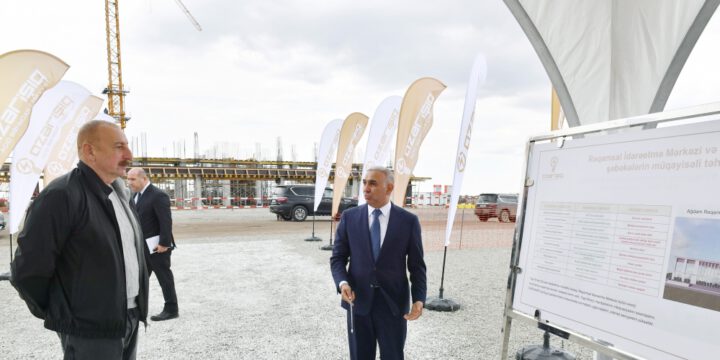 Azərbaycan Prezidenti İlham Əliyev və Birinci xanım Mehriban Əliyeva Ağdam rayonuna səfər ediblər