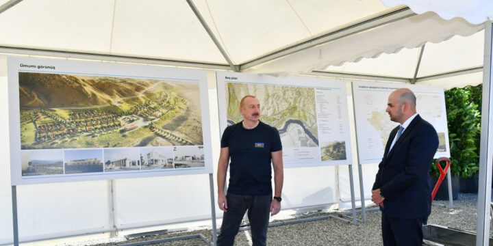 Prezident İlham Əliyev Cəbrayıl rayonuna səfər edib