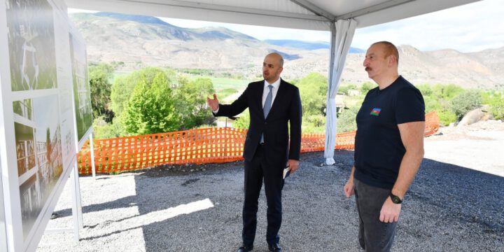 Qubadlı şəhərində ilk yaşayış məhəlləsinin təməli qoyulub