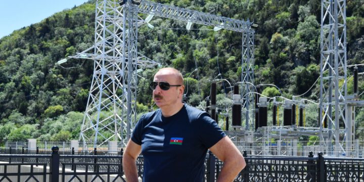 “Azərenerji” ASC-nin Zəngilanda “Sarıqışlaq” Su Elektrik Stansiyasında tikinti işlərinin gedişi ilə tanışlıq