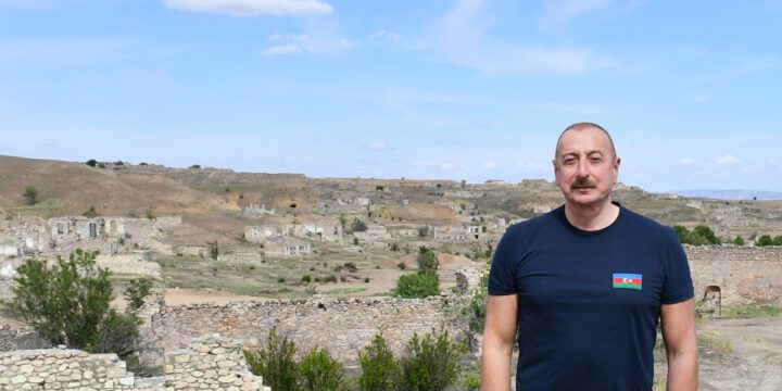 Cəbrayılın Horovlu kəndinin təməli qoyulub