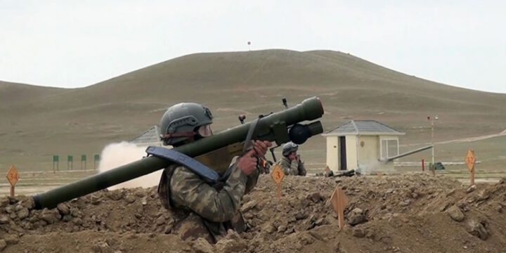 Hava hücumundan müdafiə bölmələrinin taktiki təlimləri keçirilib