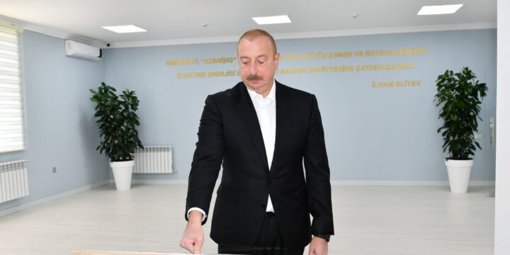 President Ilham Aliyev inaugurated Innovative Technologies Center of Shusha Electric Networks