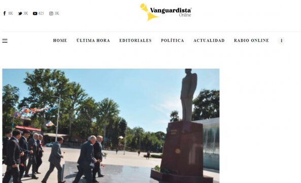 Ekvador mətbuatı Ümummilli Lider Heydər Əliyevin anadan olmasının 100-cü ildönümündən yazıb