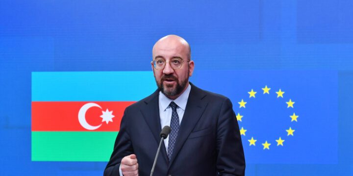Avropa İttifaqı Şurasının Prezidenti Şarl Mişel Prezident İlham Əliyev və baş nazir Nikol Paşinyanla görüşdən sonra mətbuata açıqlama verib 