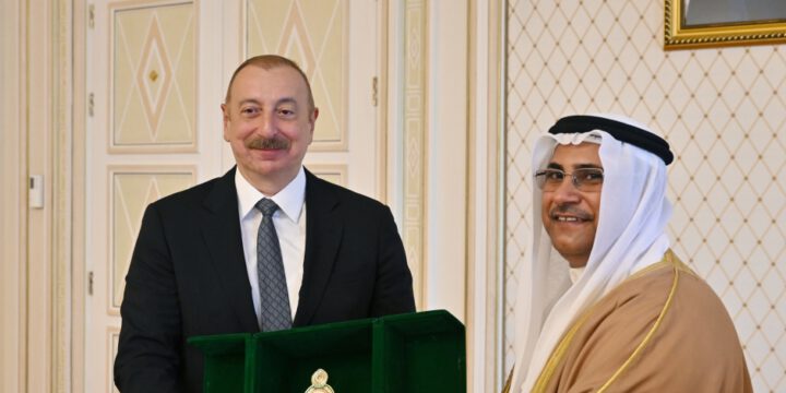 Prezident İlham Əliyev Ərəb Parlamentinin prezidentini qəbul edib