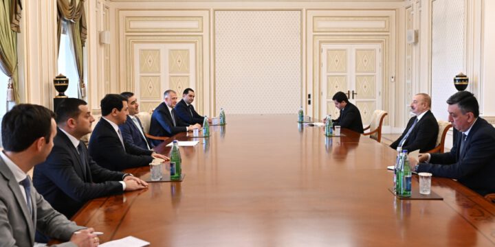 President of Azerbaijan Ilham Aliyev received Speaker of Georgian Parliament