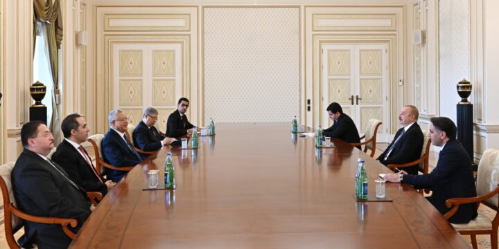 Prezident İlham Əliyev Misir parlamentinin Nümayəndələr Palatasının sədrini qəbul edib 