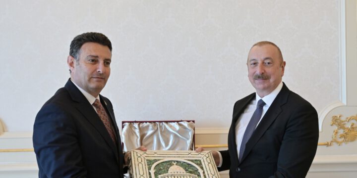 Azərbaycan Prezidenti İlham Əliyev İordaniya parlamentinin Nümayəndələr Palatasının sədrini qəbul edib
