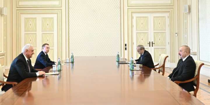 President of Azerbaijan Ilham Aliyev received Chairman of Board of Eurasian Economic Commission