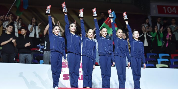 Junior Azerbaijani gymnasts win Audience Award in Baku