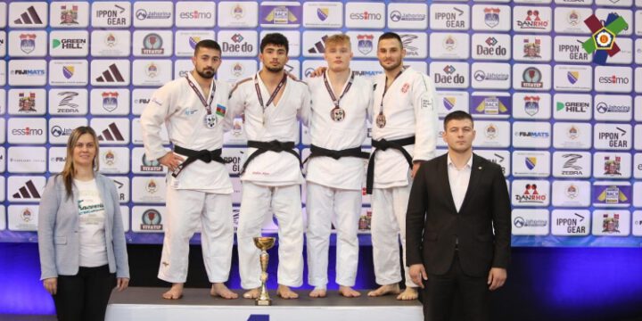 Azerbaijani judokas secure 4 medals at Sarajevo European Cup