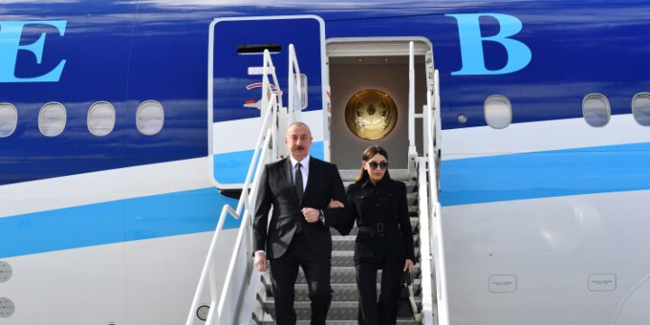 President of Azerbaijan Ilham Aliyev arrived in Lithuania for official visit 