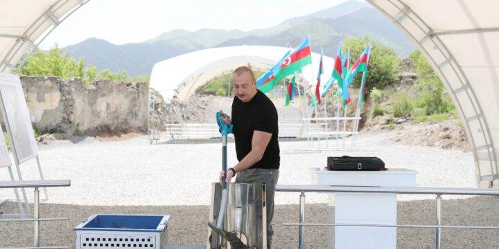 President of Azerbaijan Ilham Aliyev visited Kalbajar district