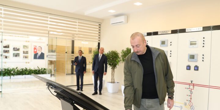 President of Azerbaijan Ilham Aliyev visited Lachin district