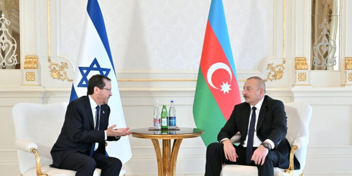 Azərbaycan və İsrail prezidentlərinin təkbətək görüşü olub
