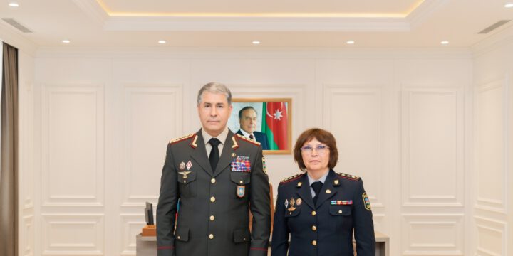 Daxili işlər naziri qüsursuz xidmətlərinə görə Zemfira Meftahətdinovanı mükafatlandırıb