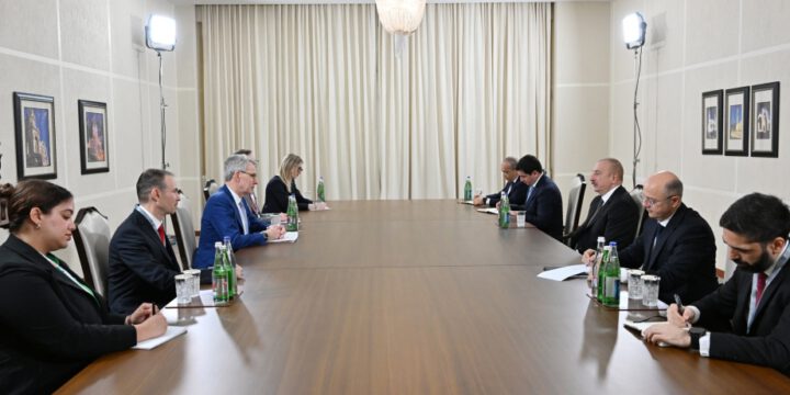 President of Azerbaijan Ilham Aliyev received Assistant US Secretary of State for Energy Resources