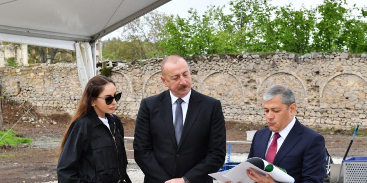 Şuşada 17 binadan ibarət yaşayış kompleksinin təməli qoyulub