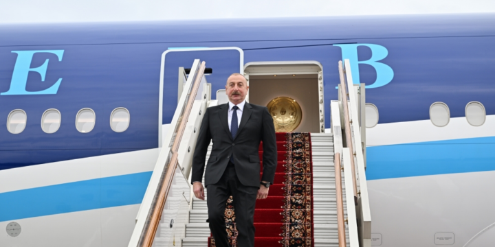Azərbaycan Prezidenti İlham Əliyev Rusiyaya işgüzar səfər edib