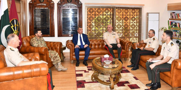 Baş Qərargah rəisi Pakistan Xüsusi Xidmətlər Qrupu diviziyasında olub