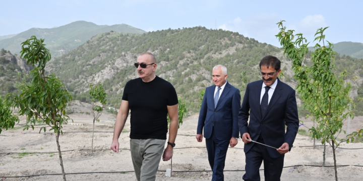 President Ilham Aliyev inaugurated “Lachin” city substation