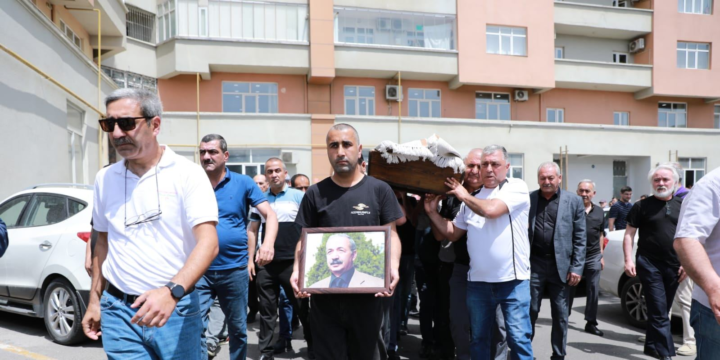 Kinorejissor Elxan Qasımovla vida mərasimi keçirilib