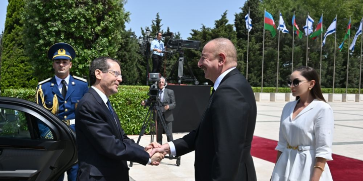Official welcome ceremony was held for President of Israel Isaac Herzog