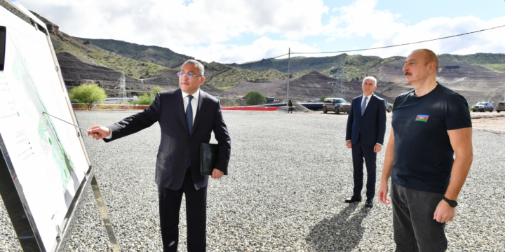 Azərbaycan Prezidenti İlham Əliyev Laçın və Qubadlı rayonlarına səfər edib