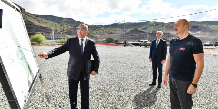 President Ilham Aliyev visited Lachin and Gubadli districts