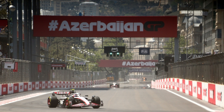 Oliver Bearman fastest at first F2 Sprint Race in Baku