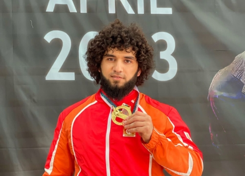 Azerbaijani karate fighter crowned European champion