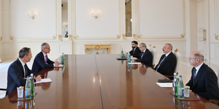 President Ilham Aliyev received President of Exploration & Production of TotalEnergies