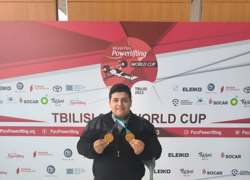 Two more Azerbaijani Para powerlifters claim medals at World Cup in Tbilisi