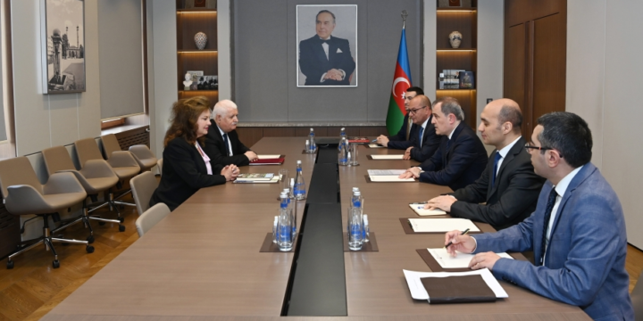 Azerbaijani FM briefs founder of Roots of Peace on mine threats in Azerbaijan